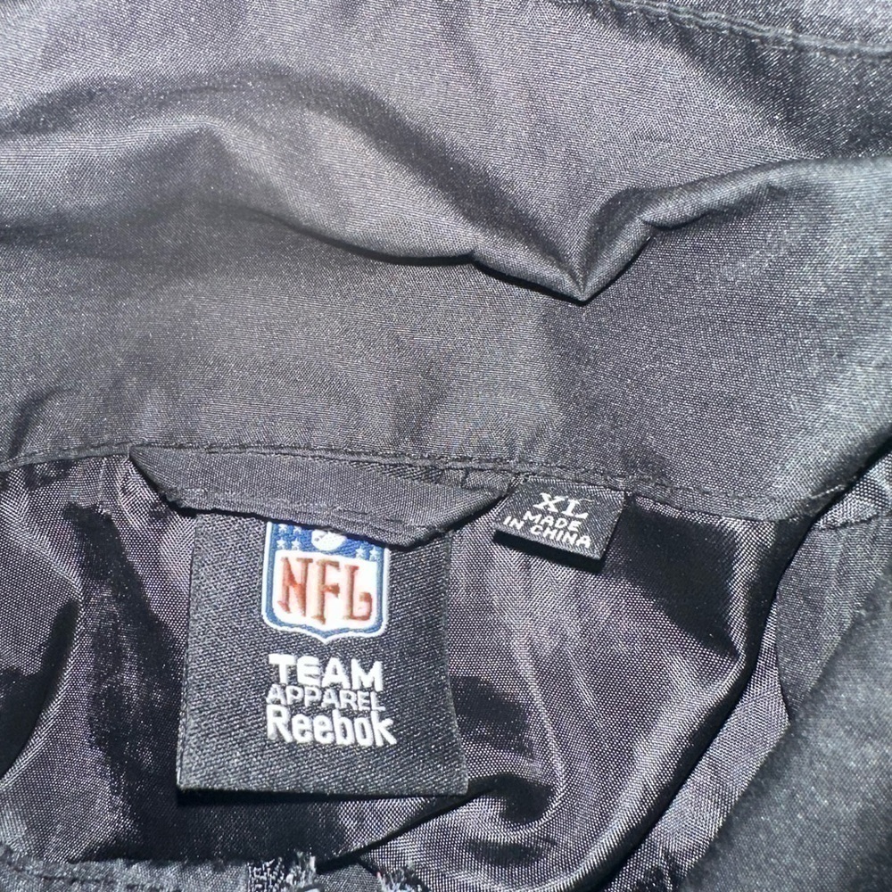 Men’s used vintage Reebok SI Carolina Panthers windbreaker jacket size XL - Picture 4 of 6
